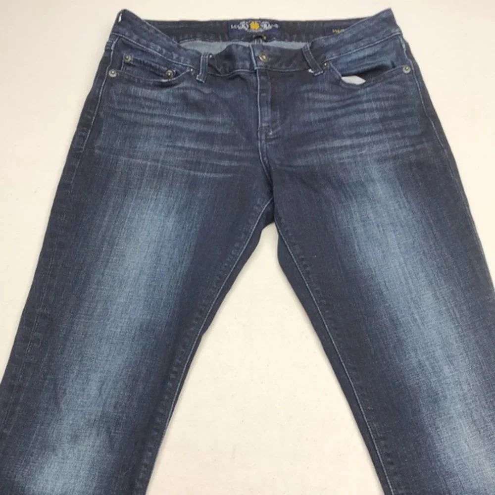 LIKE NEW VINTAGE LUCKY BRAND LOLITA SKINNY JEANS 6/28x29 ๐ - Picture 6 of 12
